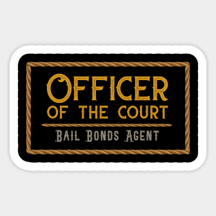 Bail Bonds Sticker
